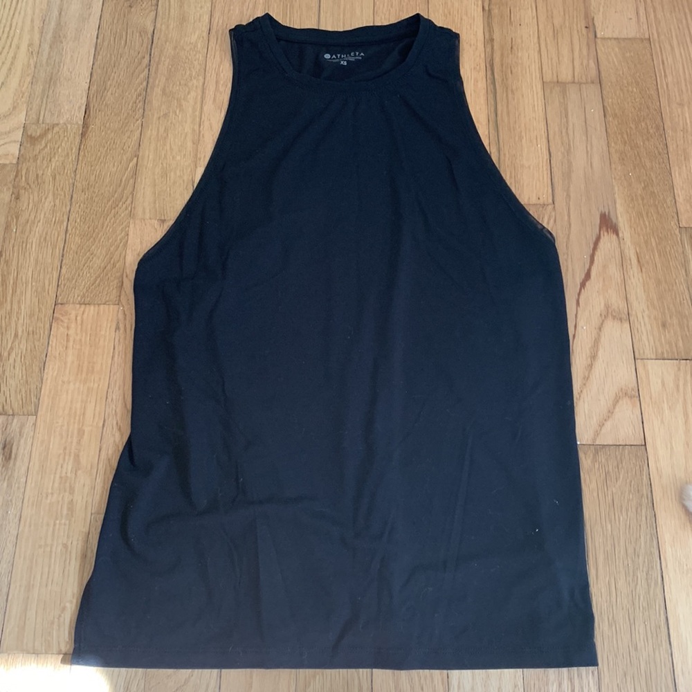 Athleta Muscle Workout Tank w/Side Split
